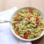 creamy chicken pesto pasta