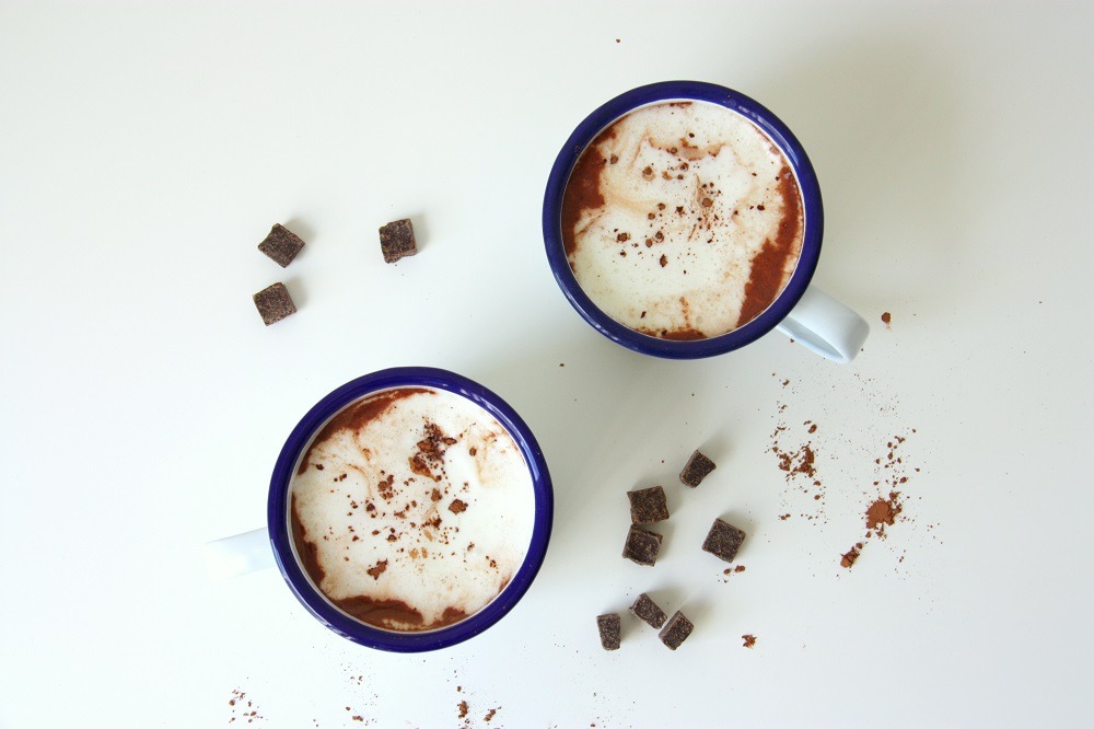 super rich dark hot chocolate