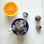 orange coconut bliss balls