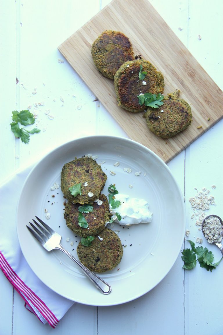 Spinach Chickpea Falafel - The Home Cook's Kitchen