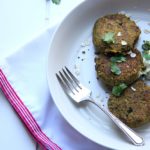 spinach chickpea falafel