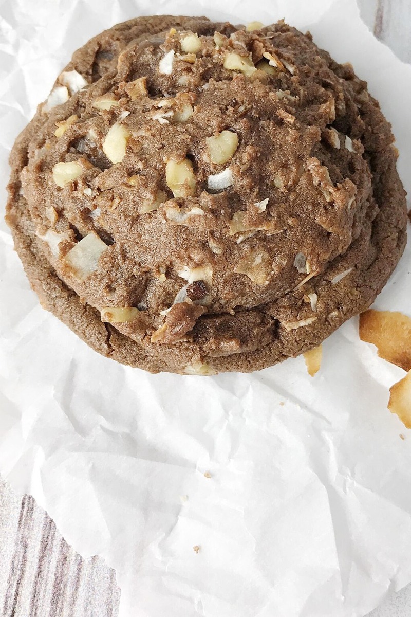 German Chocolate Cake Cookies