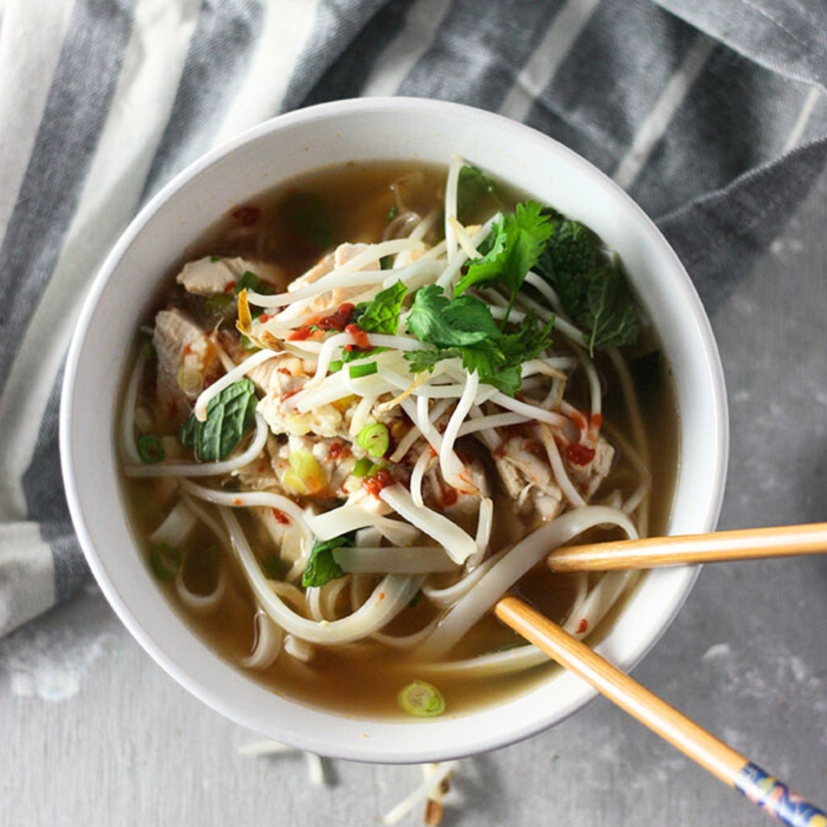 Quick n' Easy Chicken Pho - The Home Cook's Kitchen
