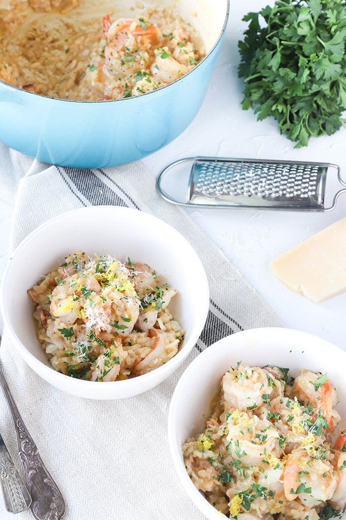 Fish and Prawn Risotto