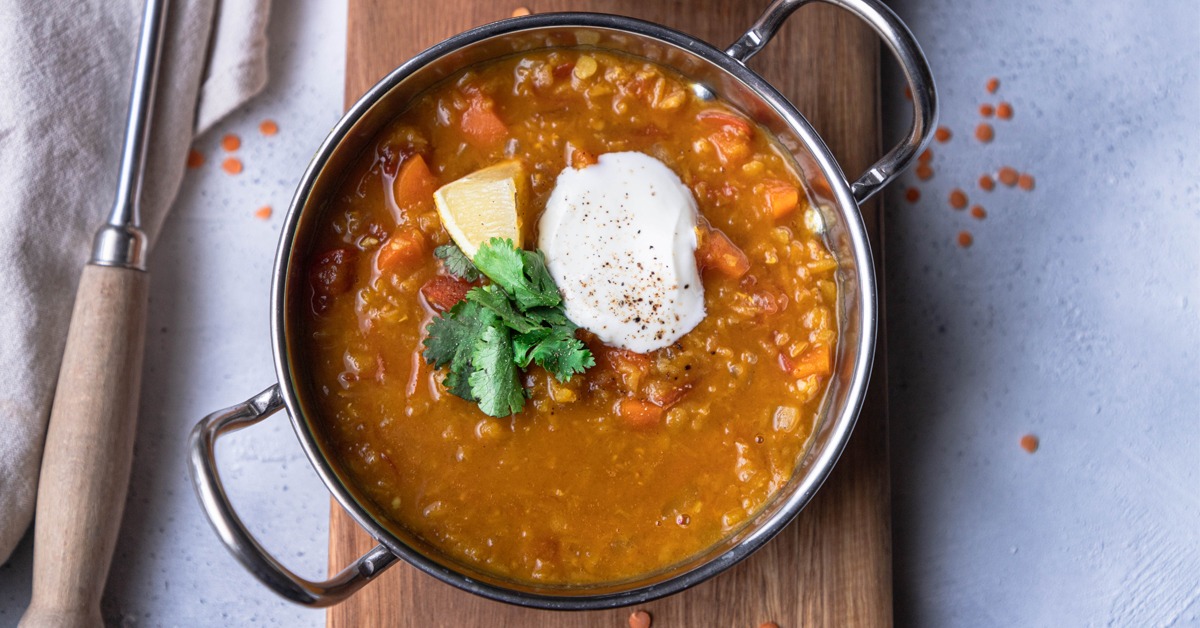 Red Lentil Dal - The Home Cook's Kitchen