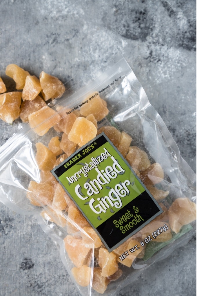 packet of trader joes candied ginger